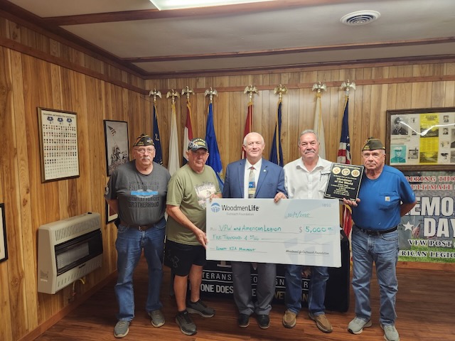 Photo for Woodmen Life Contributes $5,000 Toward Kennett Veterans Monument